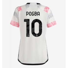 Juventus Paul Pogba #10 Borta Kläder Dam 2023-24 Kortärmad